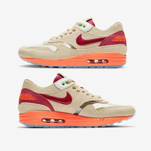 Nike CLOT x Air Max 1 'Kiss of Death' 2021 - Picture 2 of 16